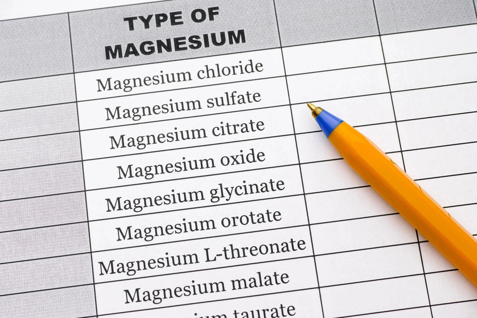 Magnesium 101: soorten, voordelen en hoe u de juiste kiest