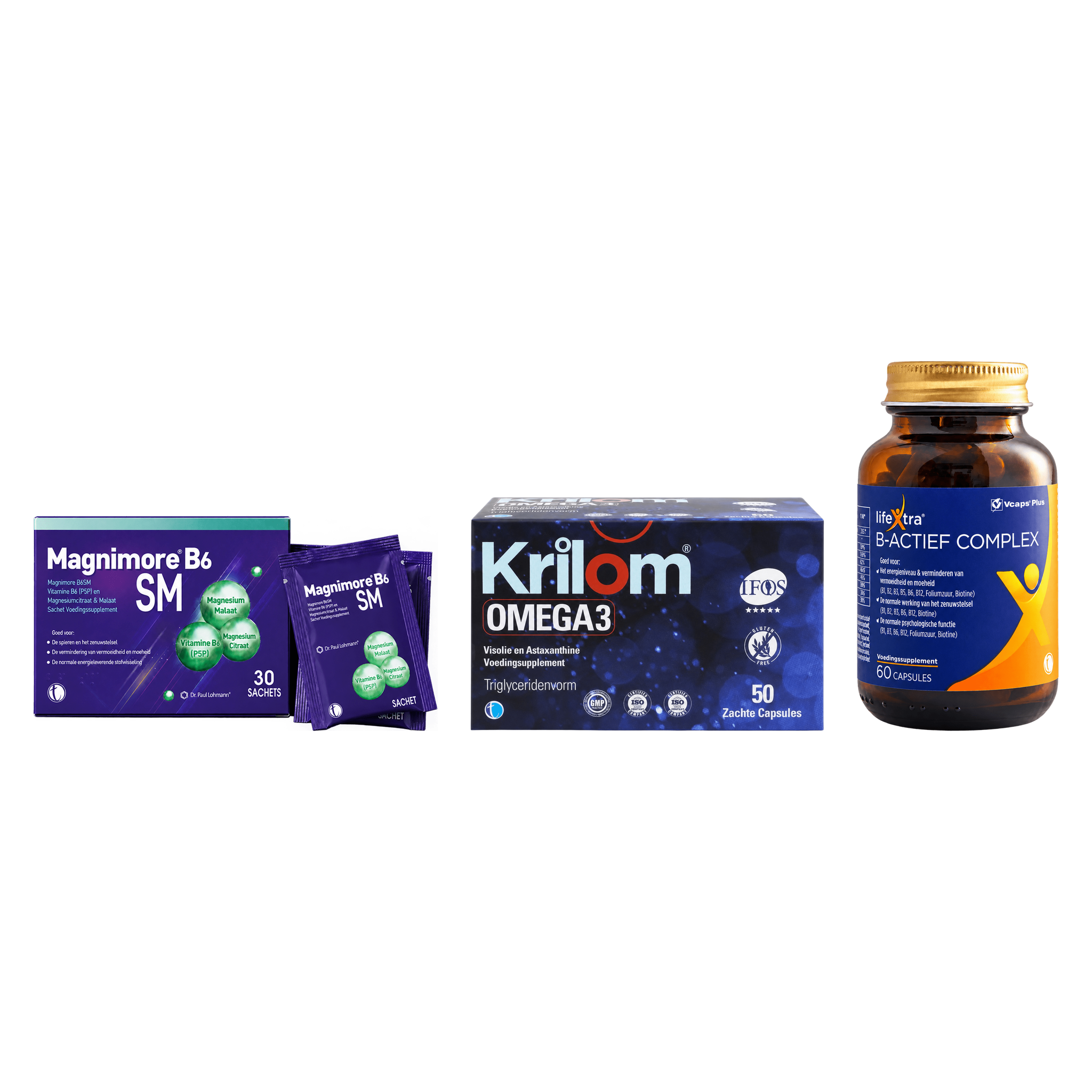 Active Performance Bundle | Magnesium, Omega-3 & Vitamine B-complex