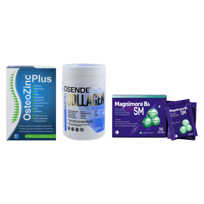 Skeletal Strength Bundle | Calcium, Collageen & Magnesium