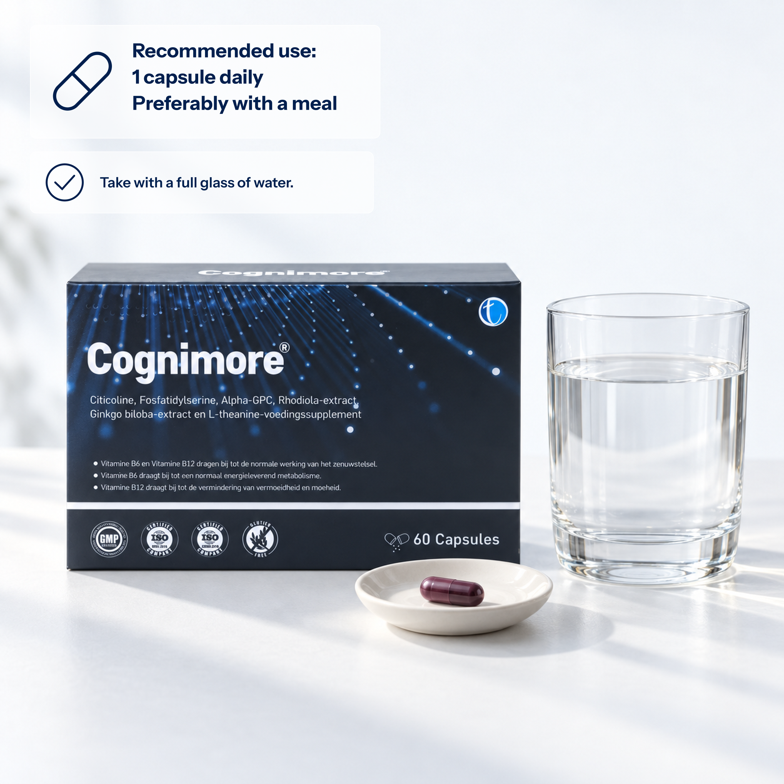 Cognimore | Daily Food Supplement - TAB Vitamins