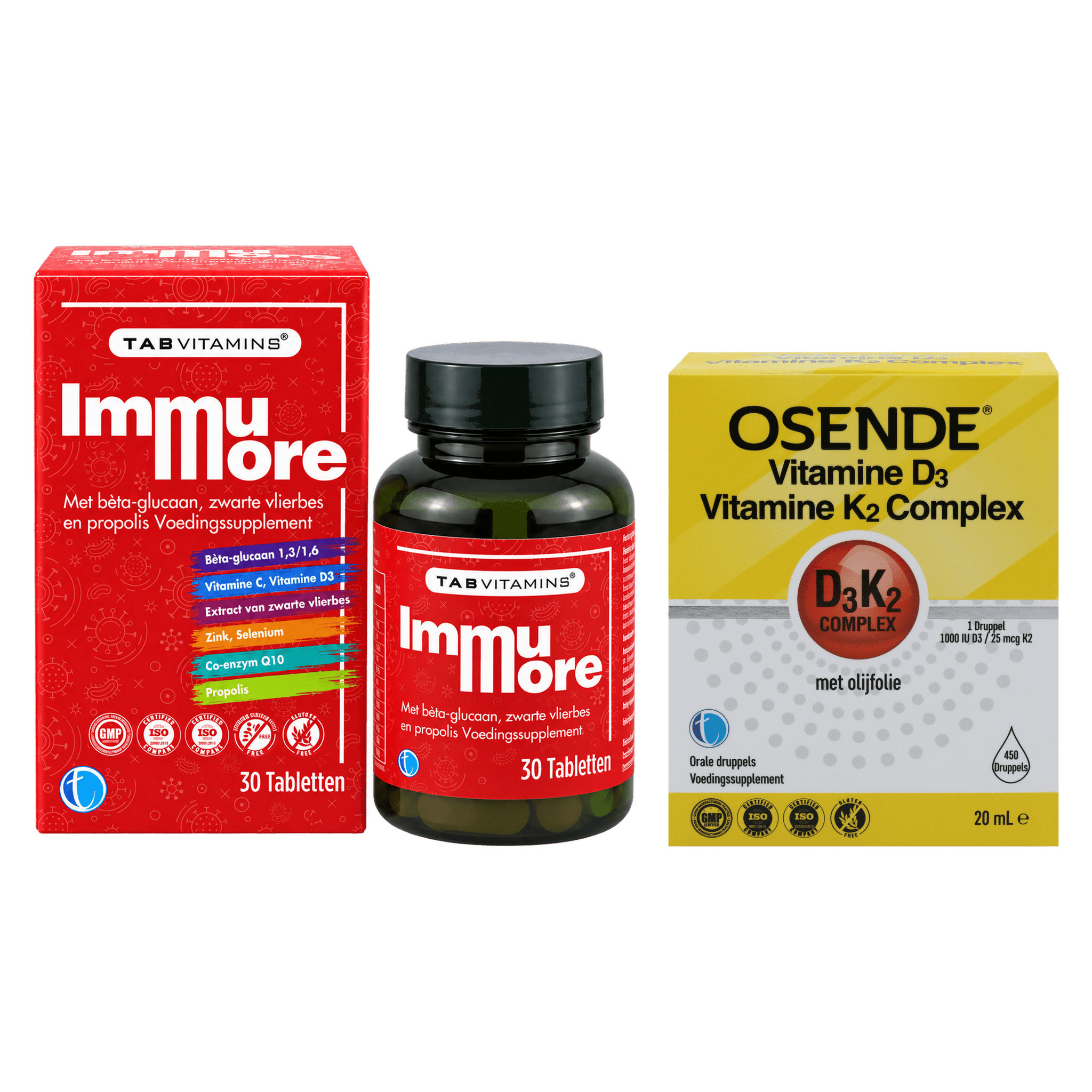 Immune Shield Bundle | Immumore & Vitamin D3 + K2 - TAB Vitamins