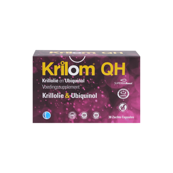 Krilom QH | Krillolie & Ubiquinol Voedingssupplement
