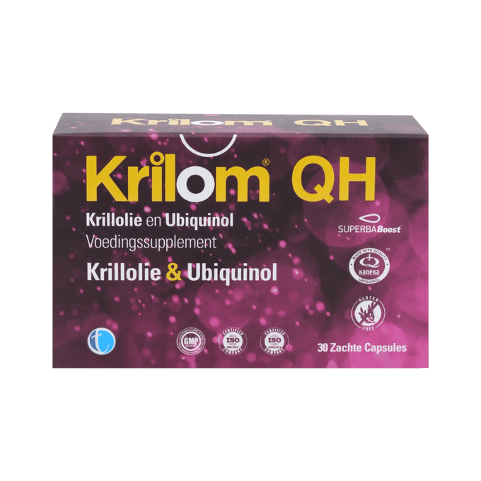 Krilom QH | Krillolie & Ubiquinol Voedingssupplement