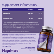 Magnimore All Day 60 | Magnesium Supplement - TAB Vitamins