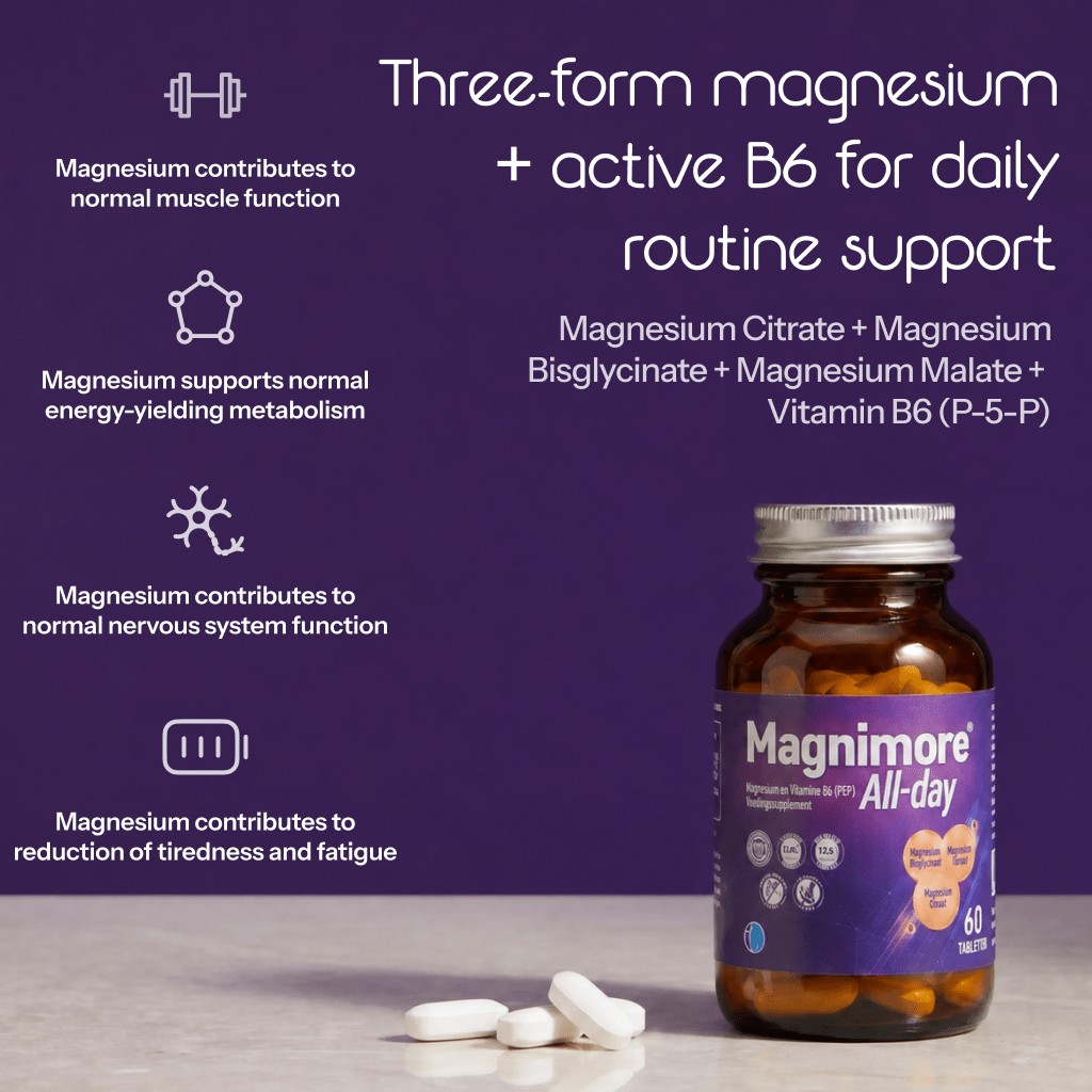 Magnimore All Day 60 | Magnesium Supplement - TAB Vitamins