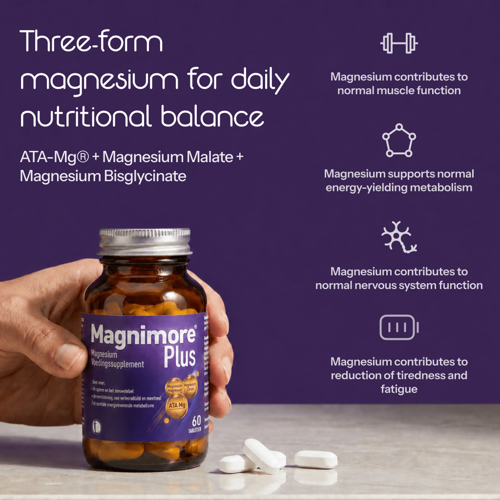 Magnimore Plus 60 | Magnesium Supplement - TAB Vitamins