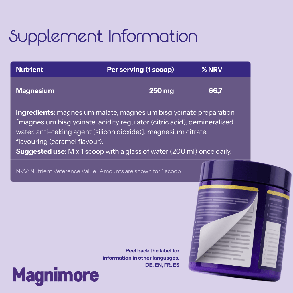 Magnimore Powder | Magnesium Supplement - TAB Vitamins