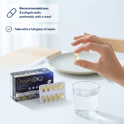 OmePa DK2 | Omega-3 & Vitamin D3 + K2 Supplement - TAB Vitamins