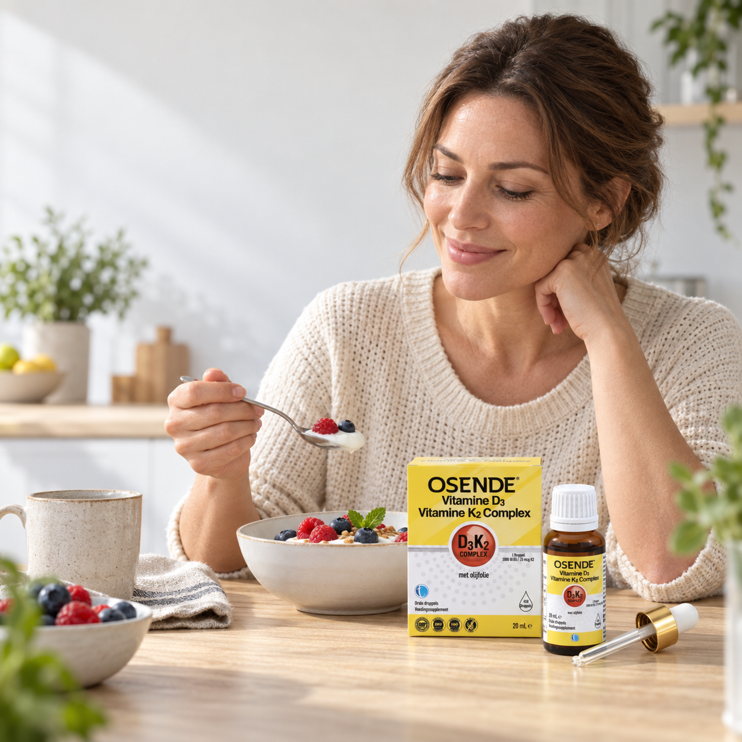 OSENDE Vitamin D3&K2 Complex | Daily Food Supplement - TAB Vitamins