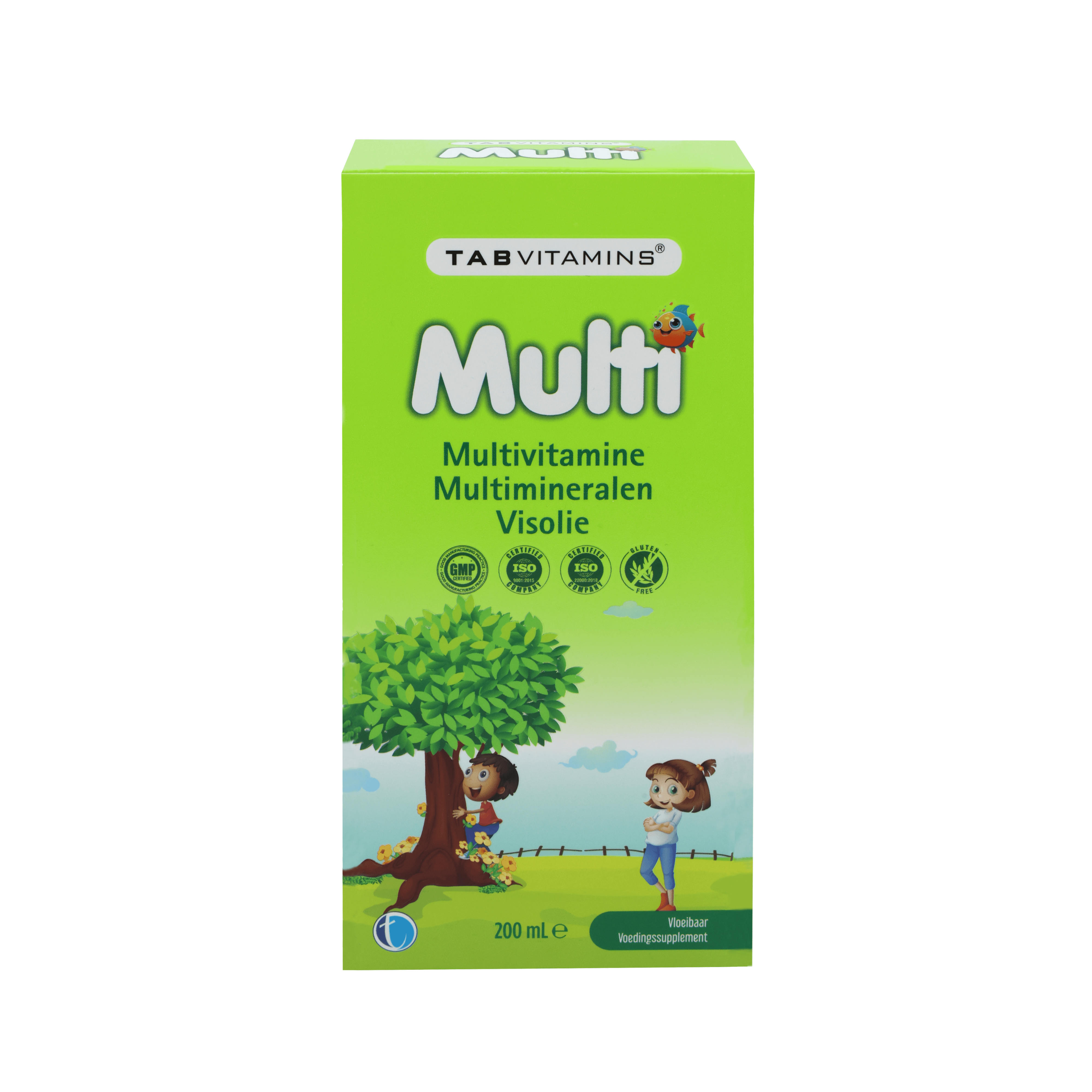 TAB Vitamins Multi | Multivitamine, multimineraal & visolie supplement